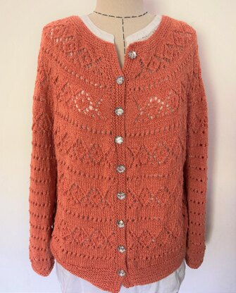 Posy Circular Lace Cardigan