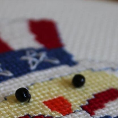 Luhu Stitches Patriotic Luhu Bird - Downloadable PDF