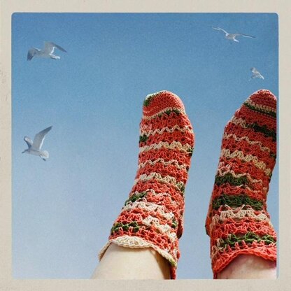 Ankle Crochet Socks