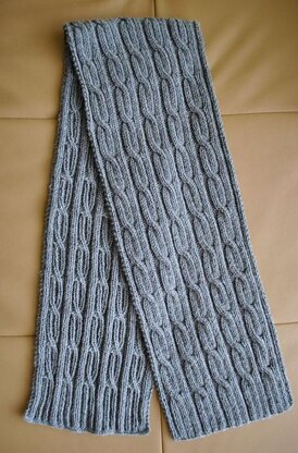 Men's Scarf "Cables"