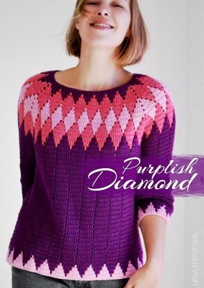 Purplish Diamond Sweater