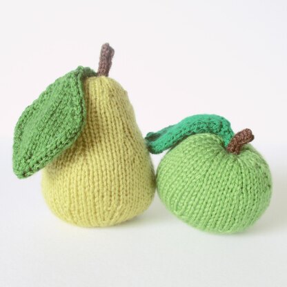 Apple and Pear pincushions