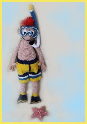 Billy amigurumi doll