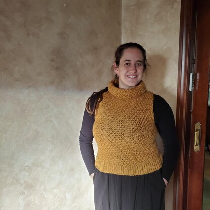 Meadow Sleeveless Chunky Jumper