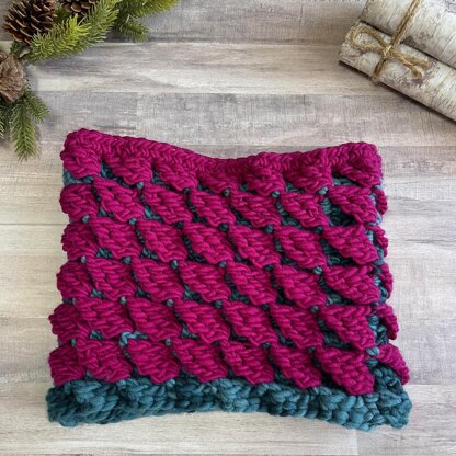 Berry Cozy Cowl