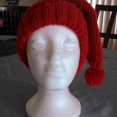 Ribbed Cuffed Stocking Hat