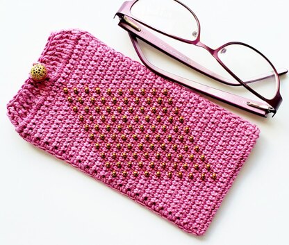 Beaded Eyeglass Case