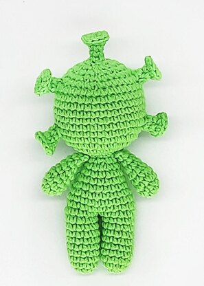 Alien amigurumi 5