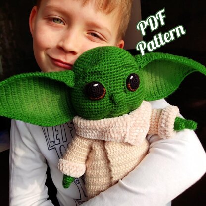 PATTERN/ Yoda Inspired Newborn Outfit/ Crochet / English US Terms