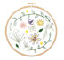 Hawthorn Handmade Wildflower Meadow Contemporary Printed Embroidery Kit - 16cm