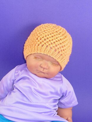 Baby Lacey Skullcap hat