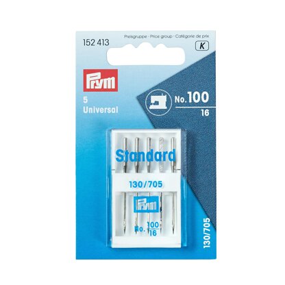 Prym Standard Sewing Machine Needles 130/705 100