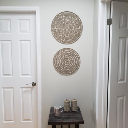 Mandala Mosaic - Crochet Wall Decor