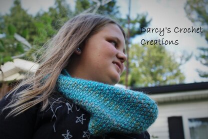 Woven Herringbones Infinity Scarf