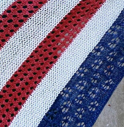 Stars & Stripes Shawl