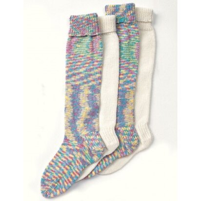 Child's Long Stockings in Patons Kroy Socks