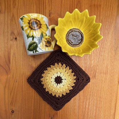 Boho Sunflower Trivet