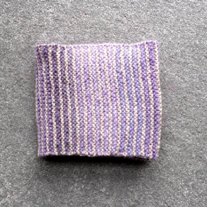 Garter Stripes Scarf