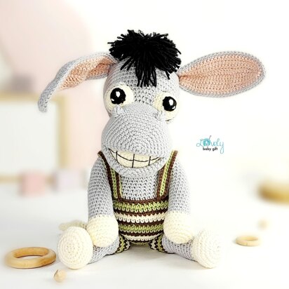 Amigurumi Donkey Crochet Pattern