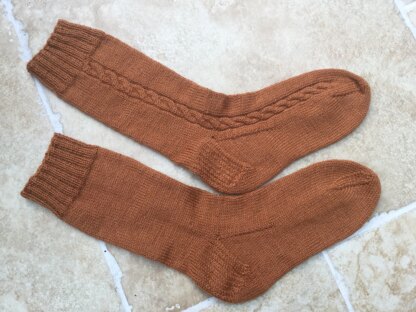 Cable socks