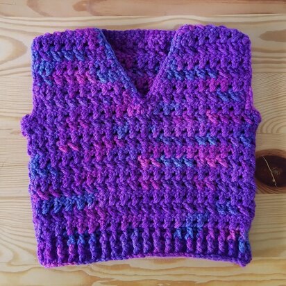 Crochet Pattern - Baby Vest
