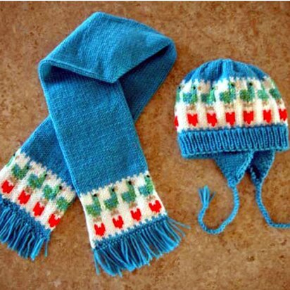 Hat and Scarf for Toddlers