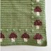 Mushroom Border Blanket