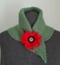 Poppy button scarf