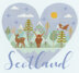 Bothy Threads Heart Of Scotland Cross Stitch Kit