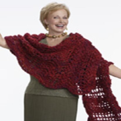 Lacy Shawl in Aunt Lydia's Classic Crochet Thread Size 10 Natural - LC2735, Knitting Patterns