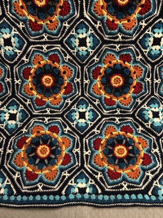 Persian Tile Blanket #6