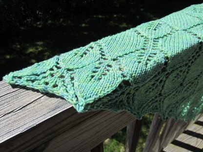 Silvertree Shawl