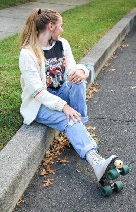 Happy Stripes Cardigan