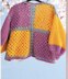 Puff Flower Crochet Cardi