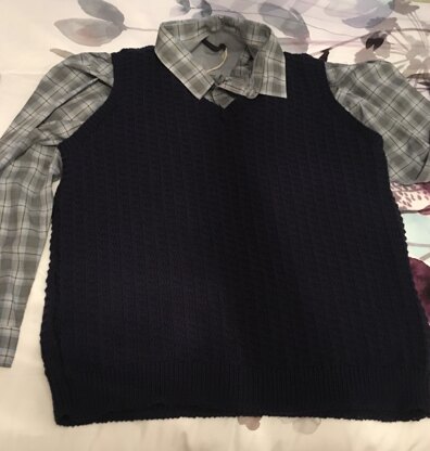 Men’s Sleeveless Sweater