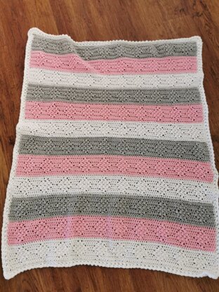 Diamond bobble blanket for niece