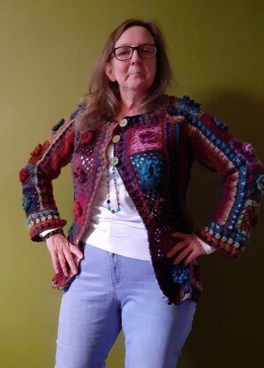 Granny meets Hippie Cardigan