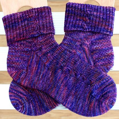 Reston Station Socks - knitting pattern