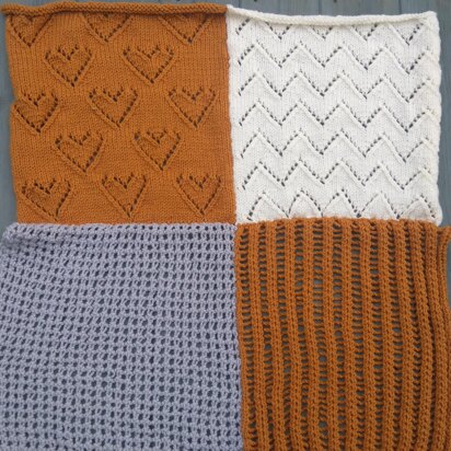 Cosy blanket squares