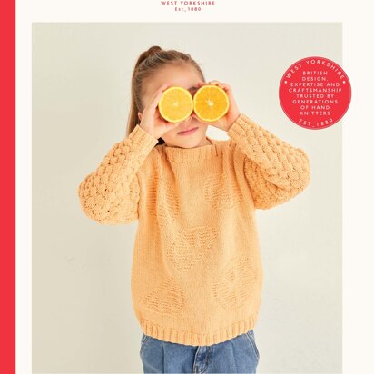 Citrus Jumper in Sirdar Snuggly Replay - 2568 - Downloadable PDF