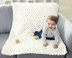 Criss Cross Baby Blanket in Bernat Alize Blanket-EZ - Downloadable PDF