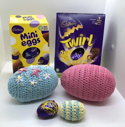 Cadbury's Easter Eggs 3 sizes