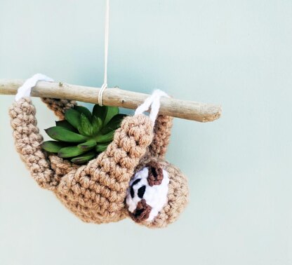 Hanging Sloth Planter