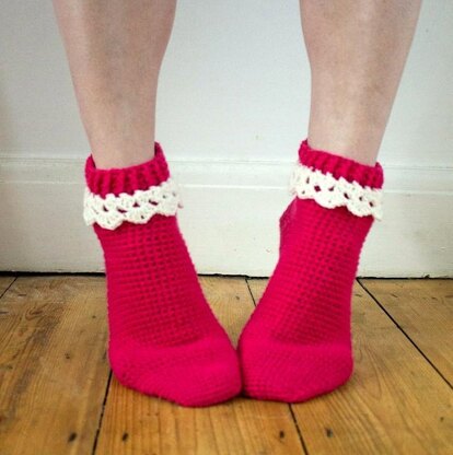Basic crochet sock