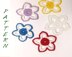 Crochet flower star pattern