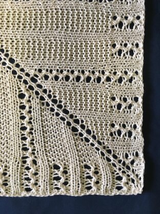 Square the Circle baby blanket
