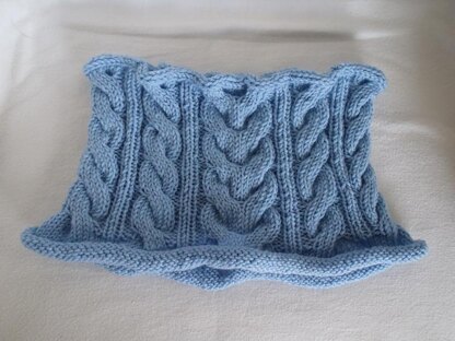 Cabled Cowl