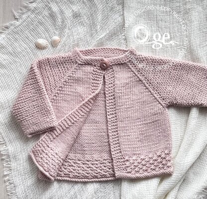 Maebry Top down cardigan - P152