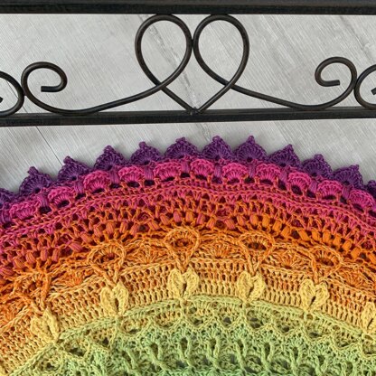 Marigold Magic Mandala Blanket