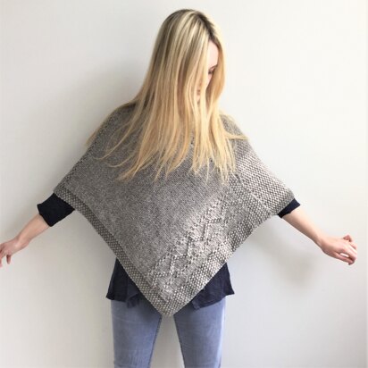 “Jules” Poncho - knitting pattern